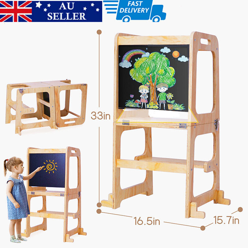 Wooden Toddler Learning Tower
