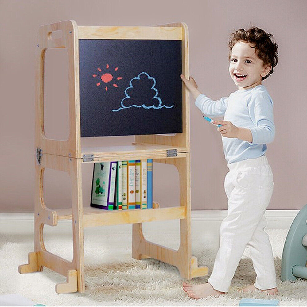 Wooden Toddler Learning Tower