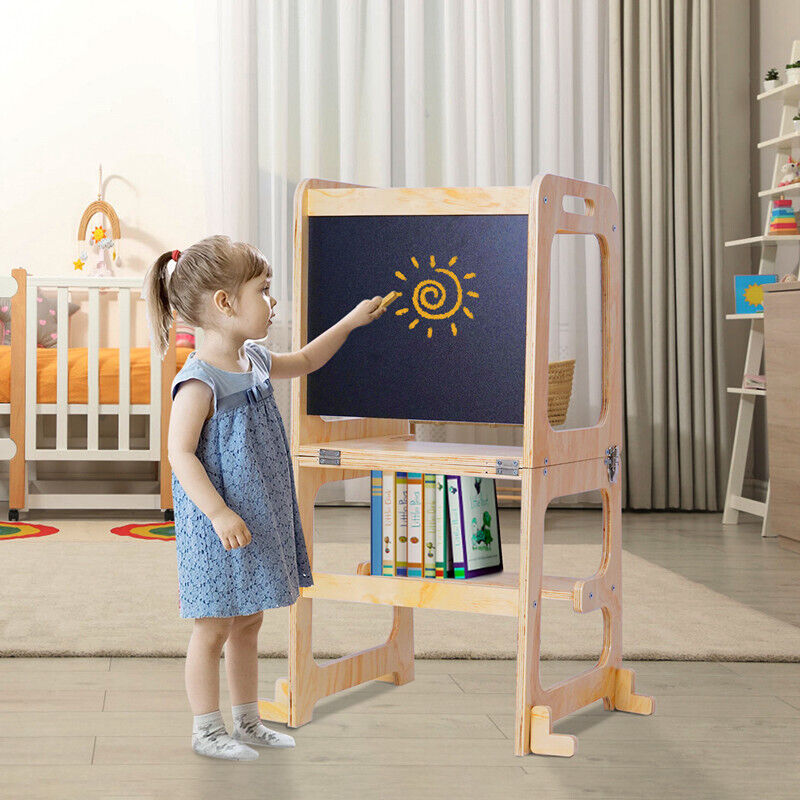 Wooden Toddler Learning Tower