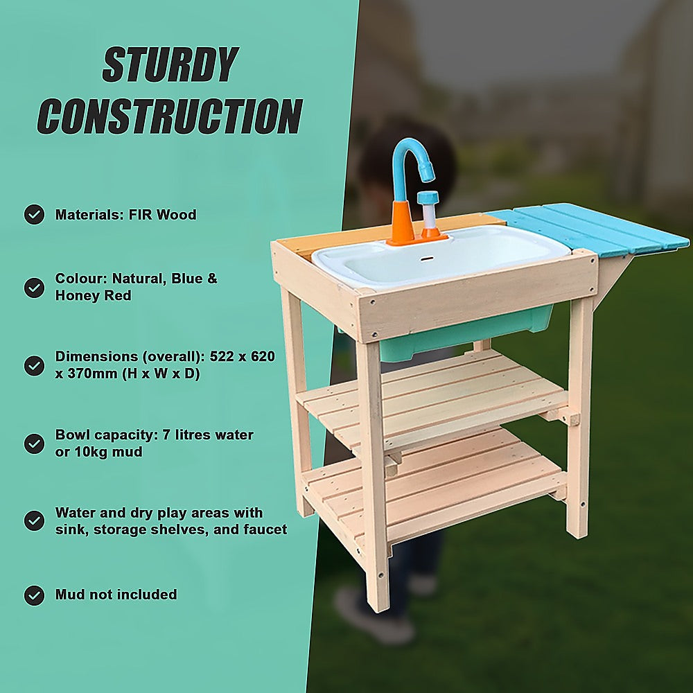 Children's Outdoor Play Mud Kitchen Sand Pit