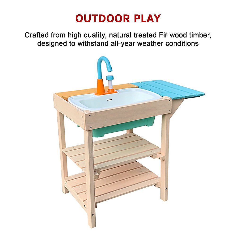 Children's Outdoor Play Mud Kitchen Sand Pit