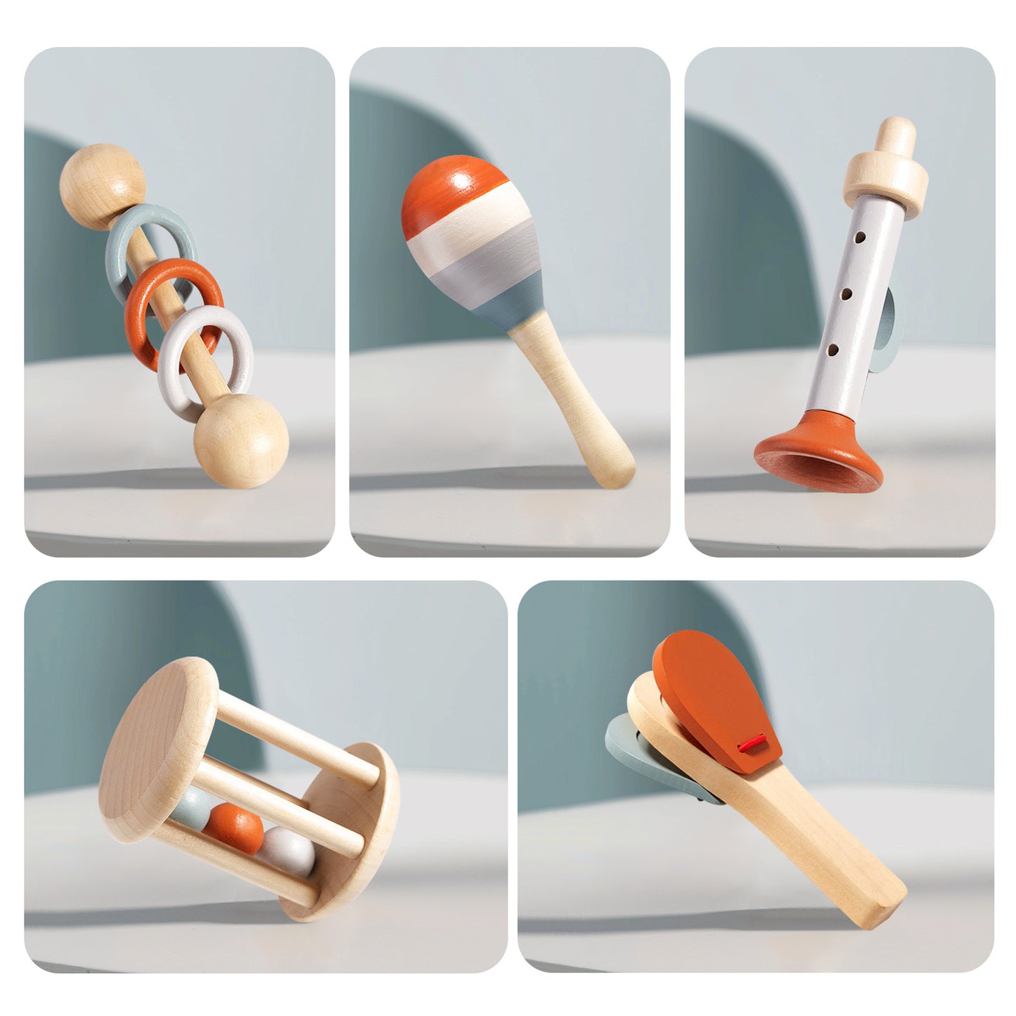 Wooden Orff Instrument Set for Kid