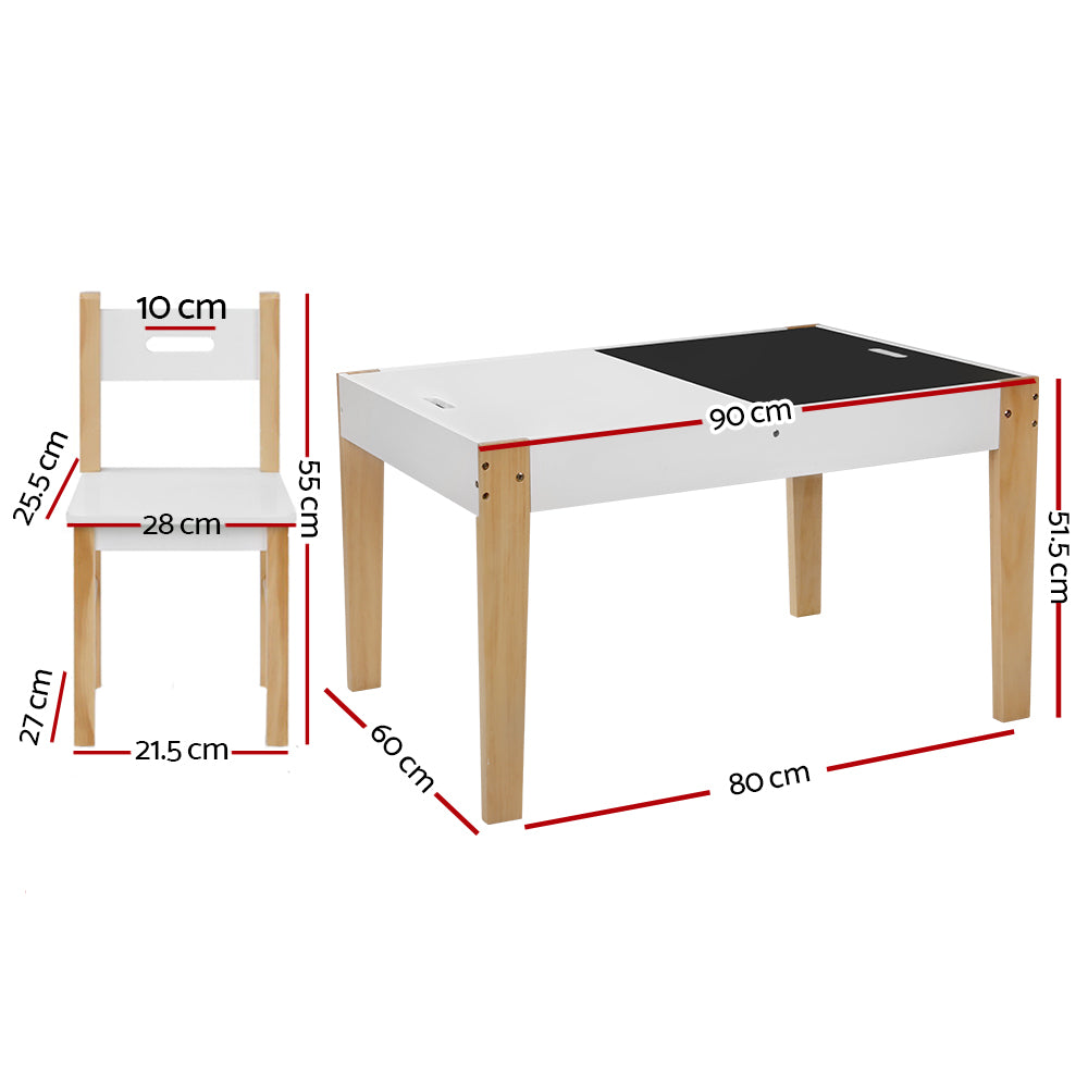 Keezi Kids Table Chair Set