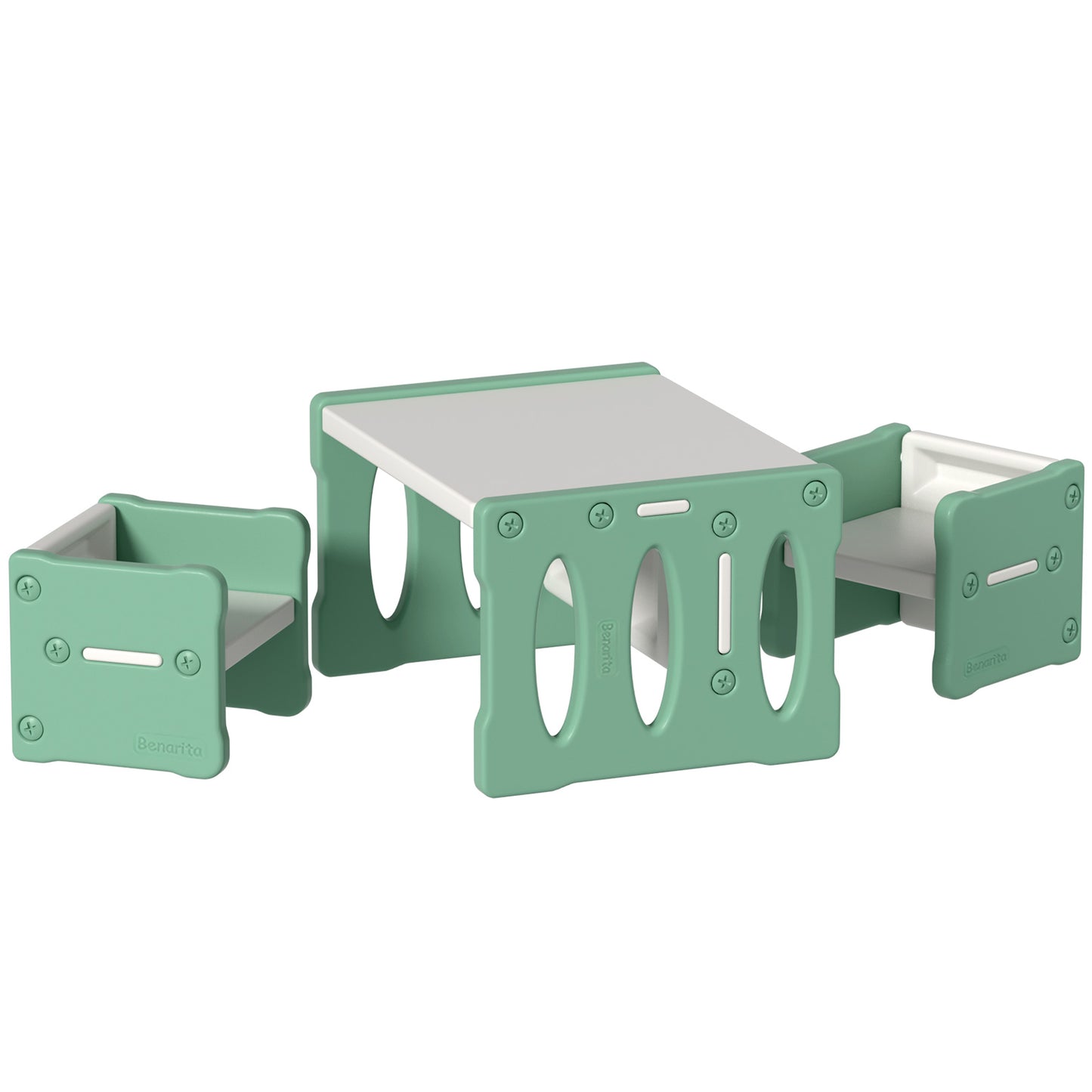 Keezi 3 Piece Kids Table & Chairs Set