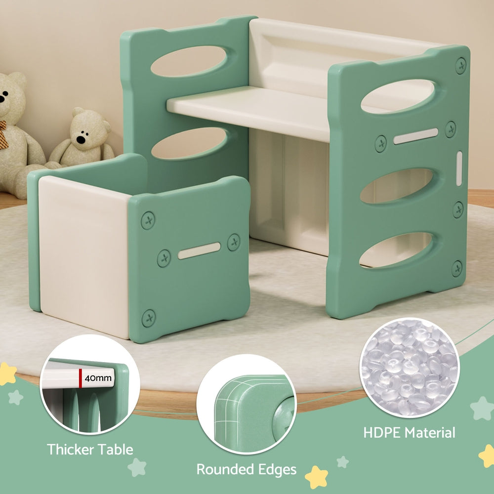 Keezi 3 Piece Kids Table & Chairs Set