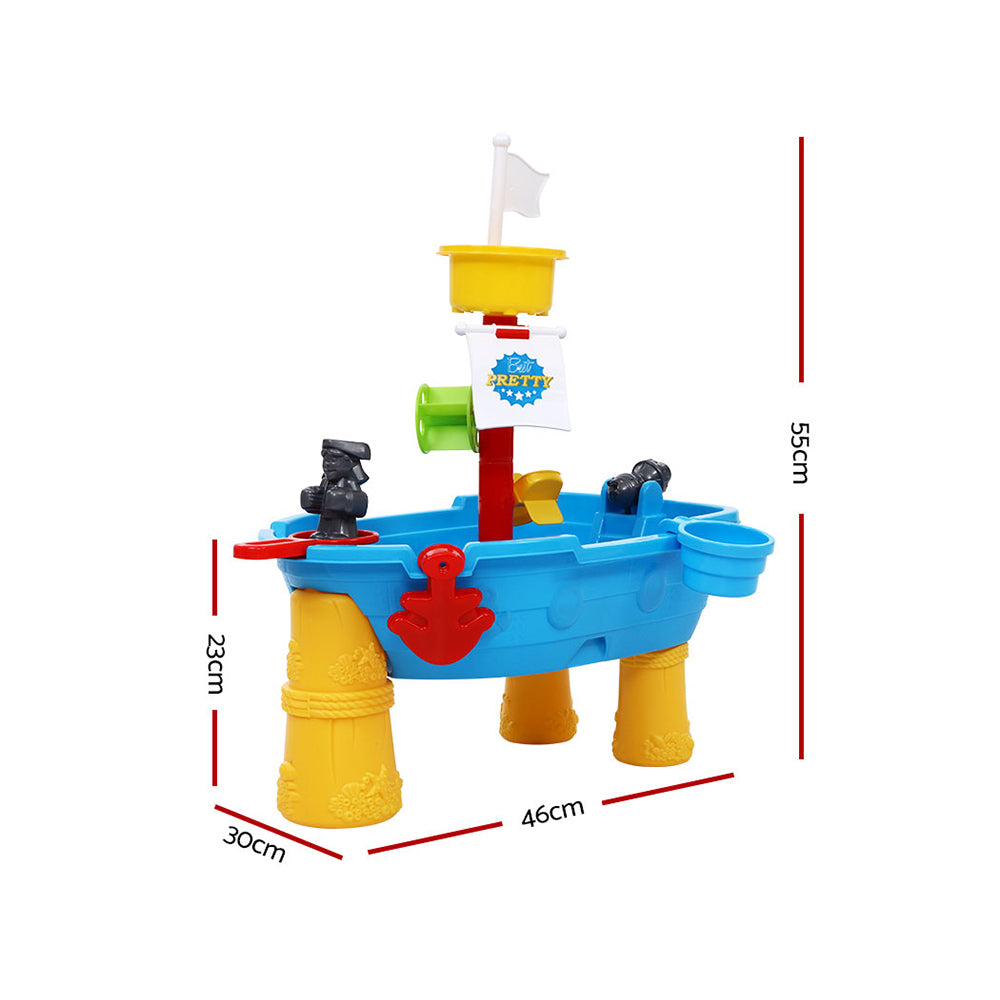 Keezi Kids Sandpit Pretend Play Set Outdoor Toys Water Table