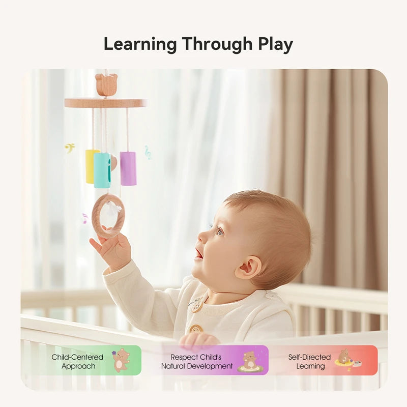 Montessori Baby Toy Set – Early Sensory Learning & Educational Wooden Gift Set (0–12 Months)