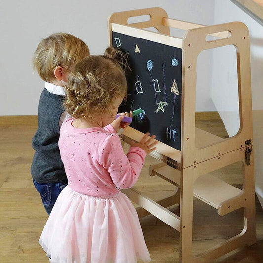 Wooden Toddler Learning Tower