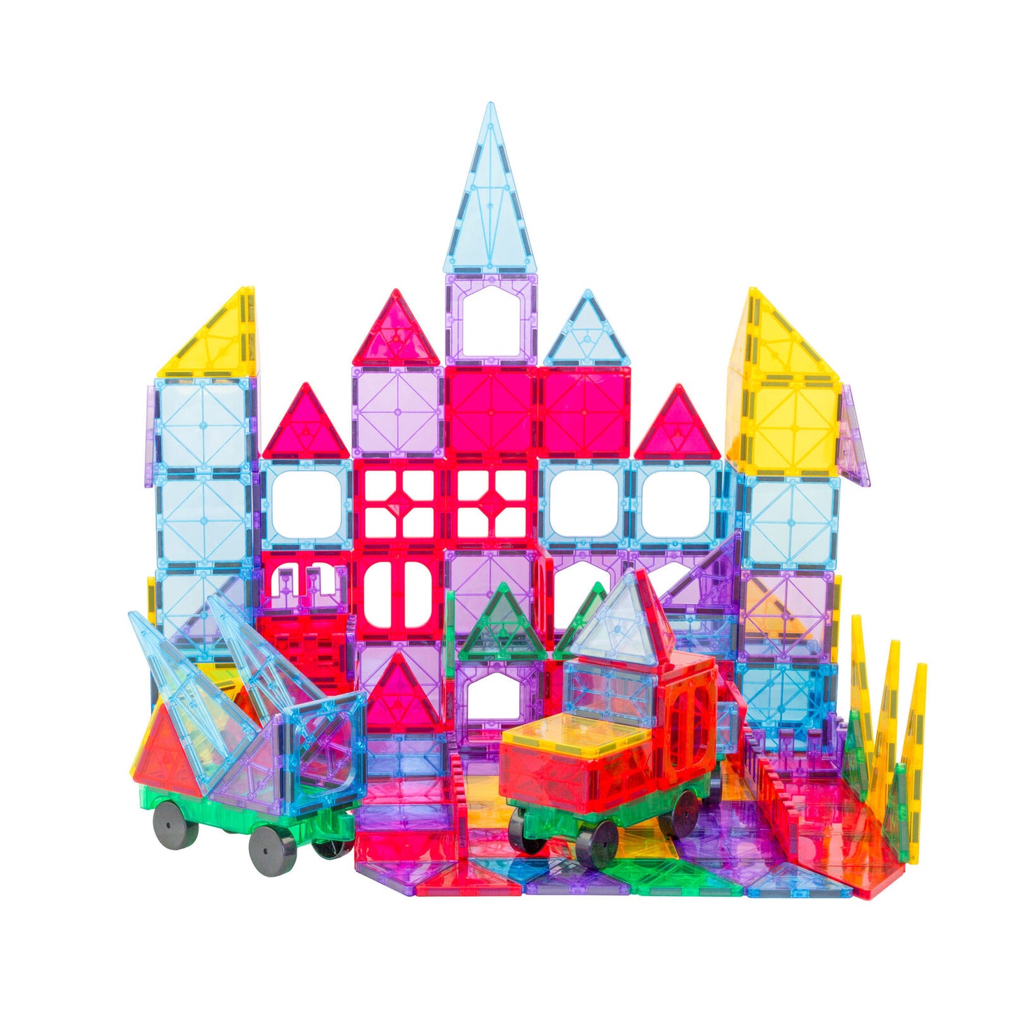 STEM Educational Durable Magnetic Tiles Puzzle with Storage Bag