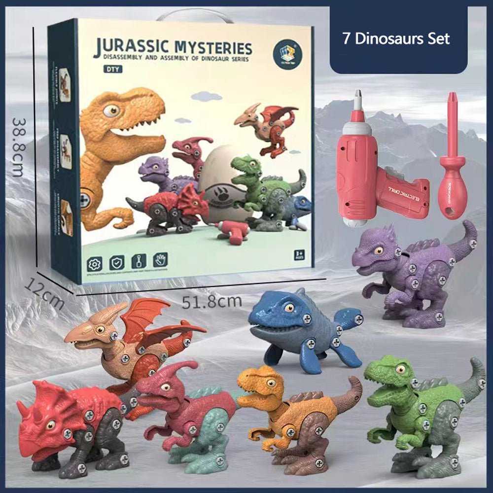 Disassemble Blocks Jurassic Dinosaurs Building Blocks