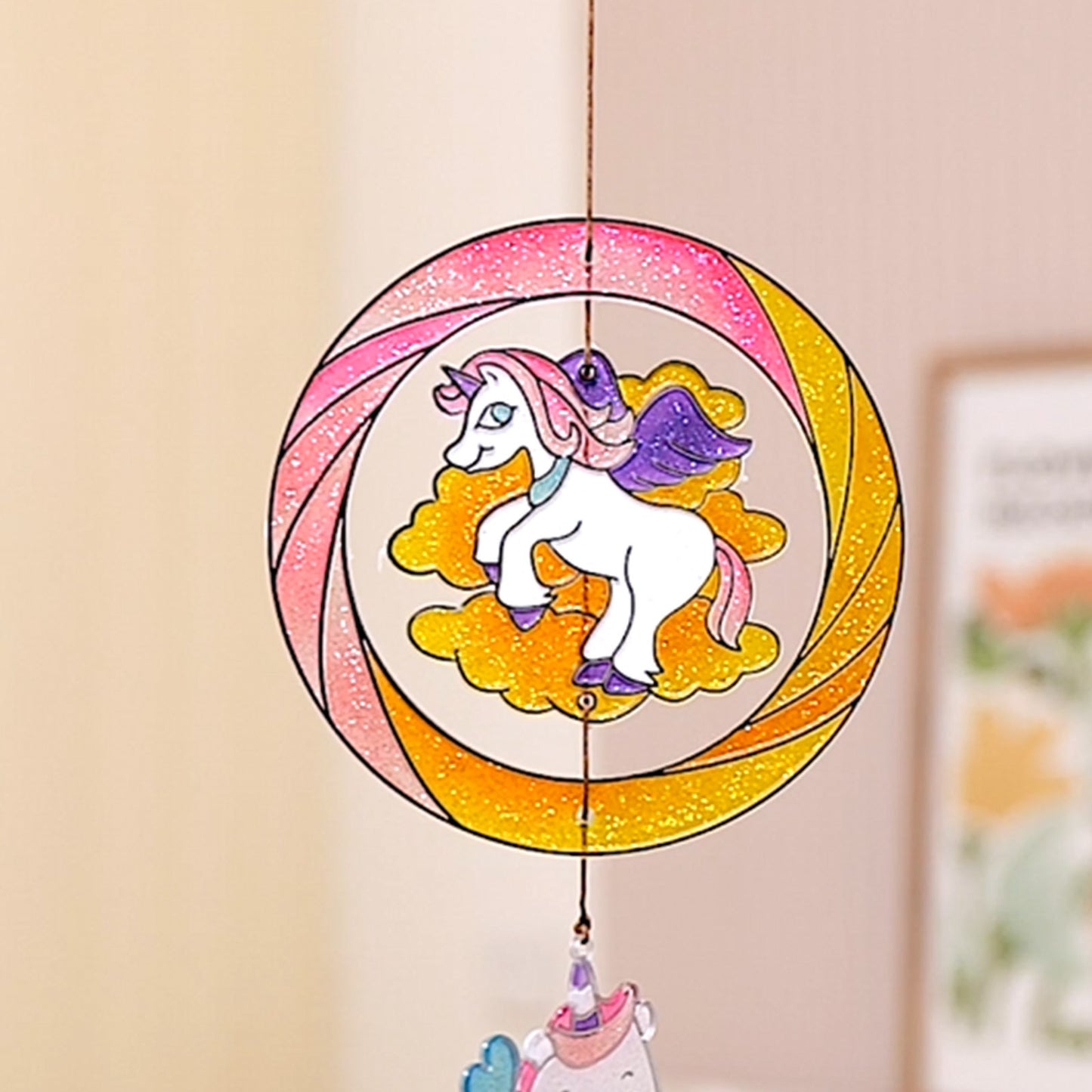 Colorato Sparkly Ornament Suncatcher