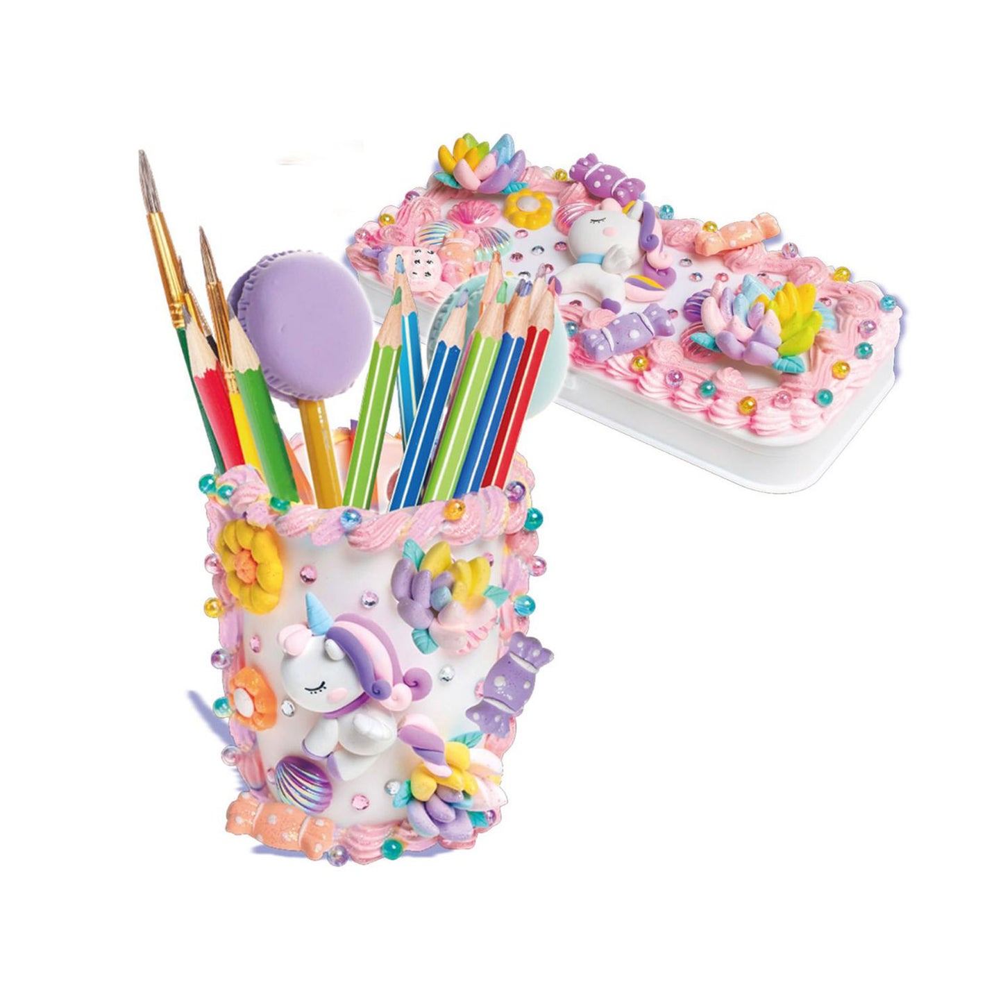 Colorato Creamy Stationery Set - Super Clay and Charms