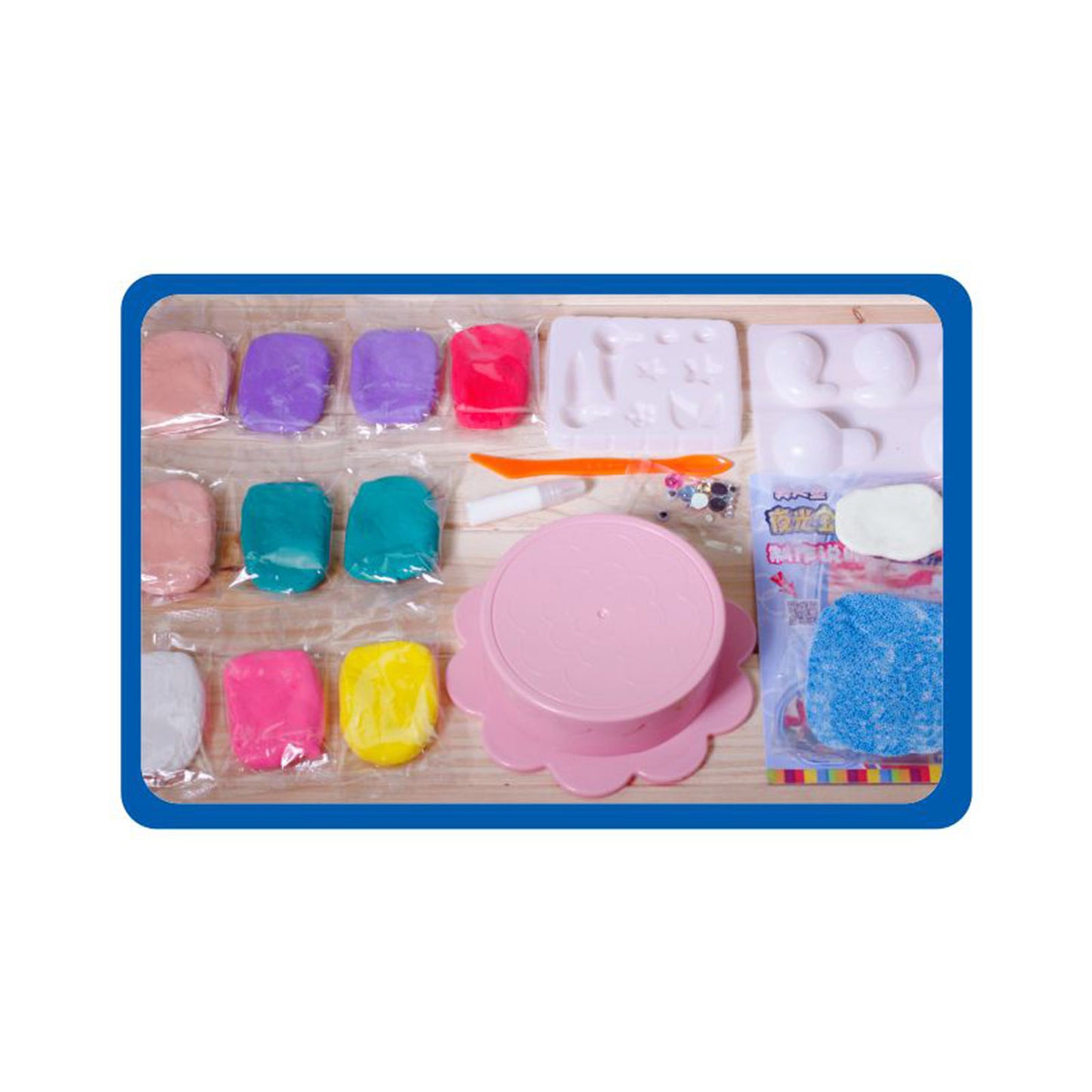 Colorato Glow-in-the-Dark Mermaid Clay Set