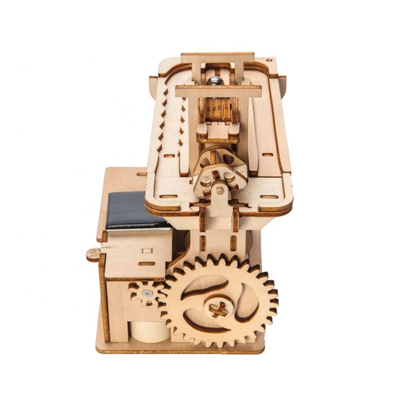 DIY Model Building Kits Marble Run Lift Puzzle Solar
