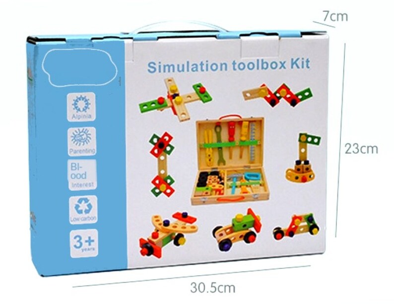 Children's Toolbox Toy Carpenter Traddie