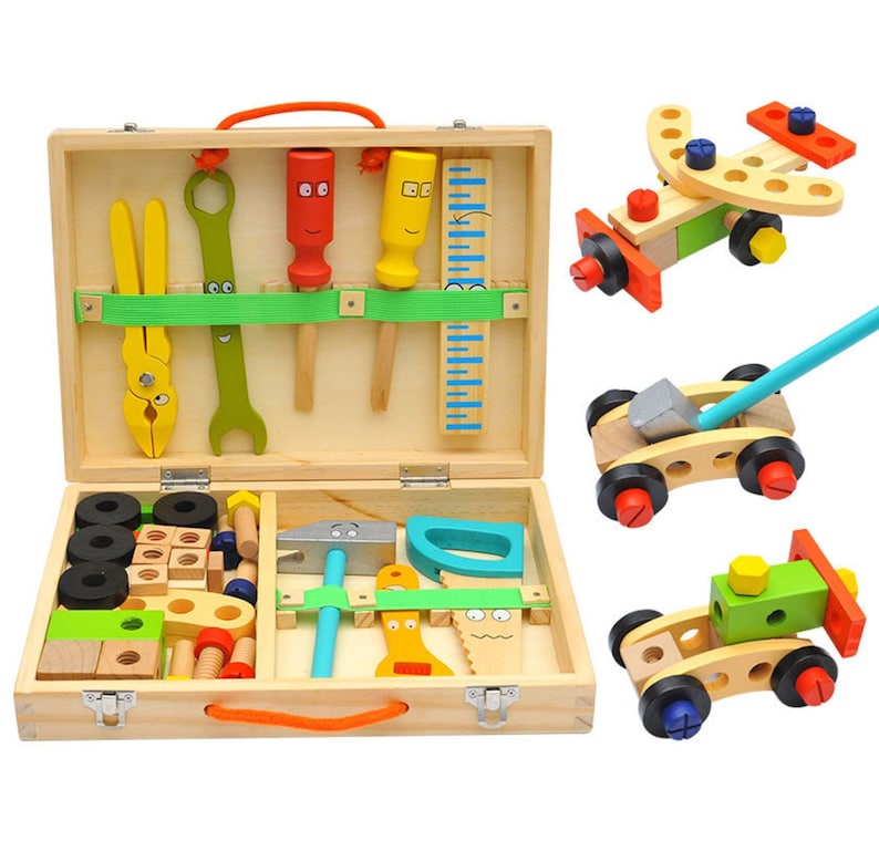 Children's Toolbox Toy Carpenter Traddie