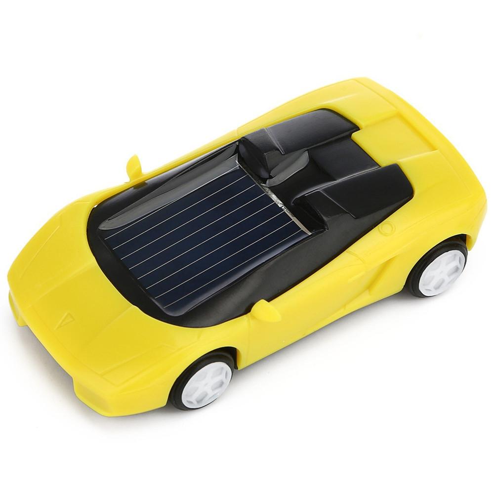 3 Piece Solar Mini Car Racer Toy for Kids