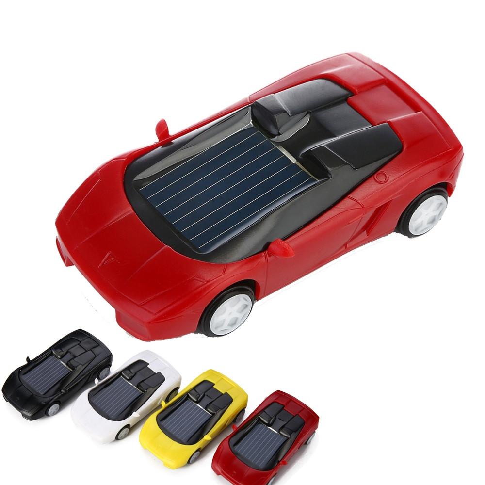 3 Piece Solar Mini Car Racer Toy for Kids
