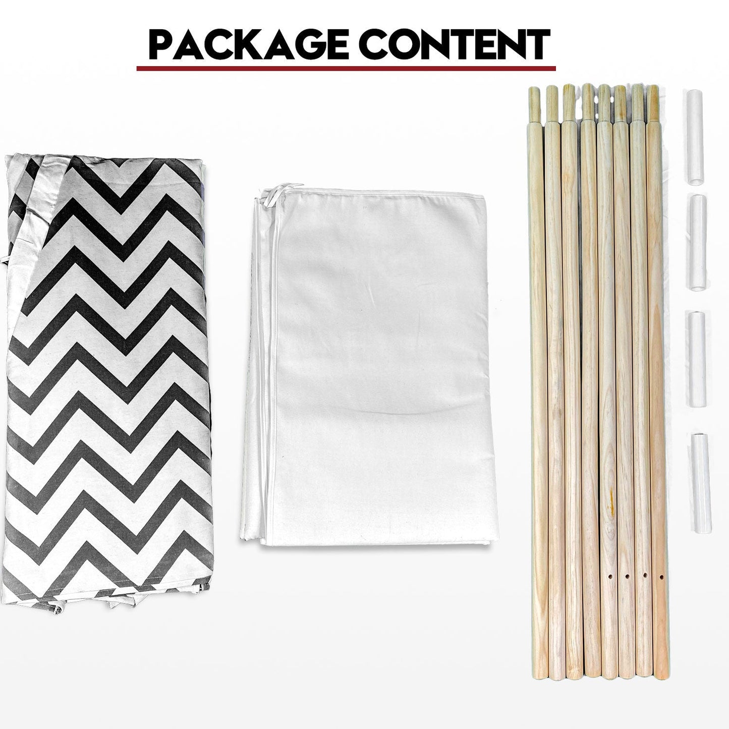 Giant Cotton Canvas Kids Teepee