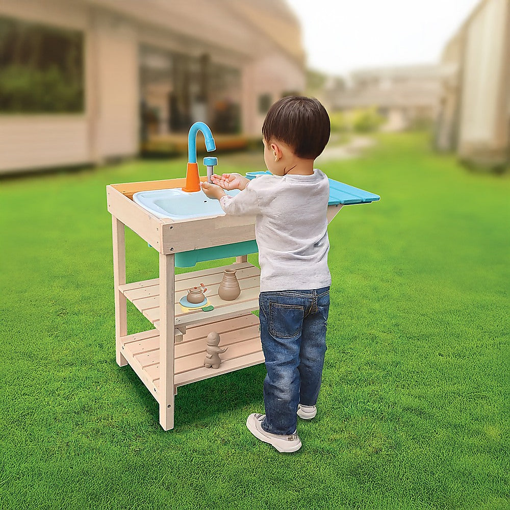 Children's Outdoor Play Mud Kitchen Sand Pit