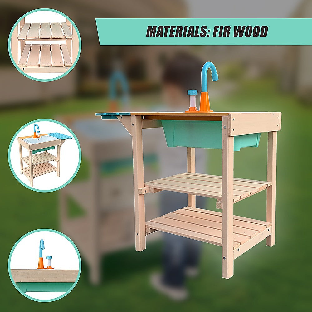 Children's Outdoor Play Mud Kitchen Sand Pit