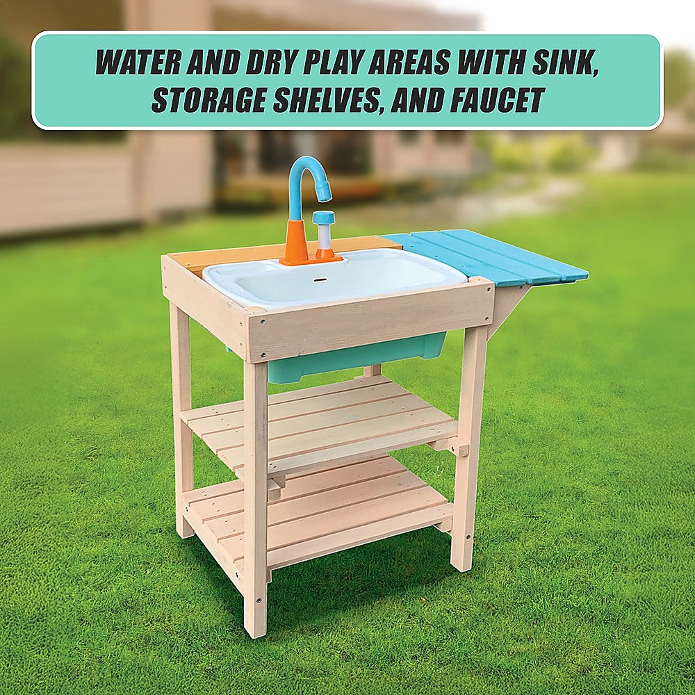 Children's Outdoor Play Mud Kitchen Sand Pit