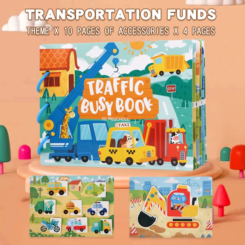 Interactive Busy Book Set - 2 Pack