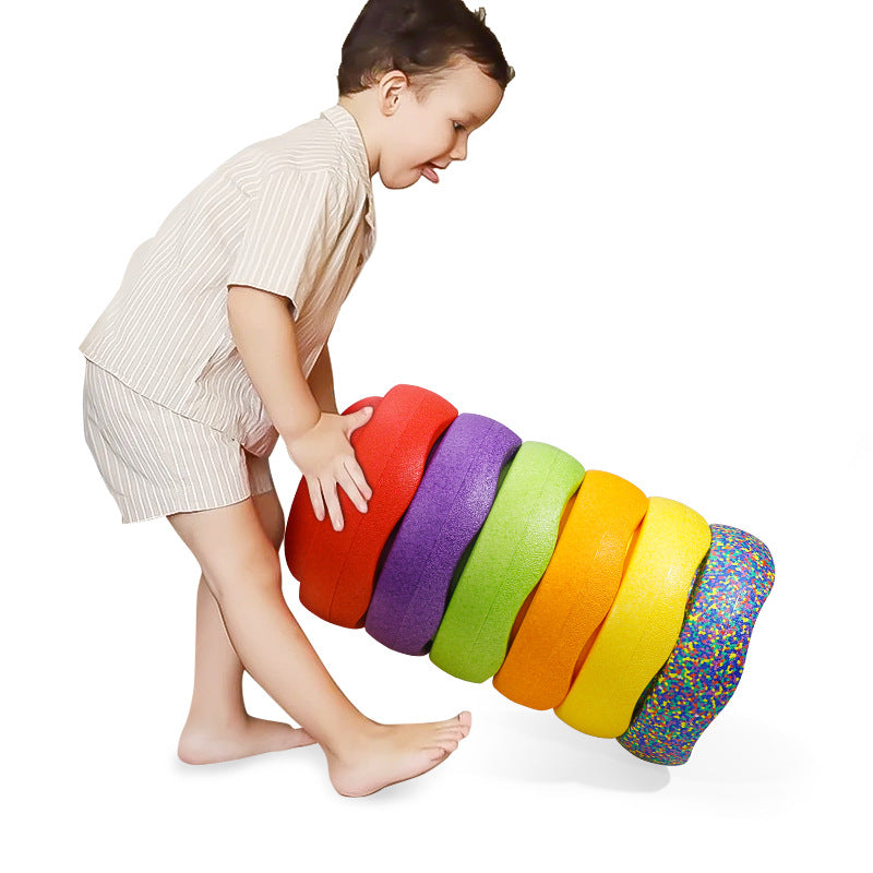 Rainbow Balance Stepping Stone