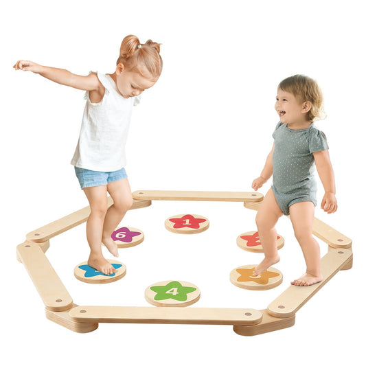 VEVOR Kids Balance Beam and Stepping Stones